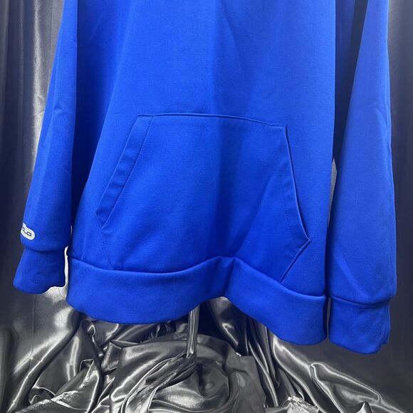 Polo Ralph Lauren Big Pony Logo ‎Hoodie Boys XL Pullover Blue Neon Preppy Fall - Picture 2 of 13
